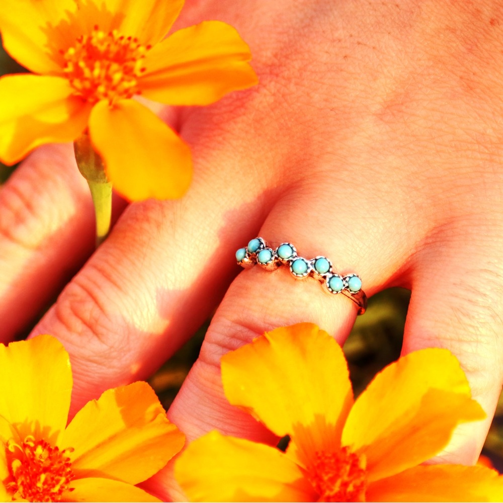 Handcrafted Turquoise Ring